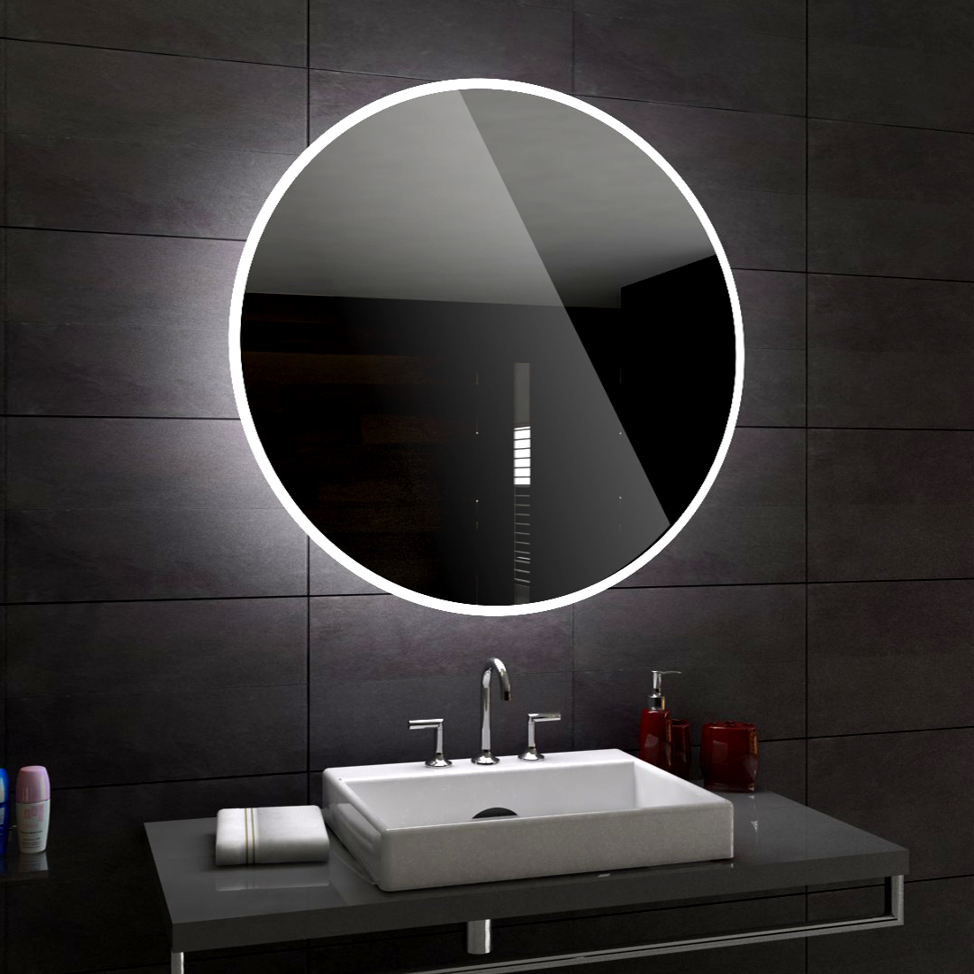 Дизайнерское зеркало с подсветкой